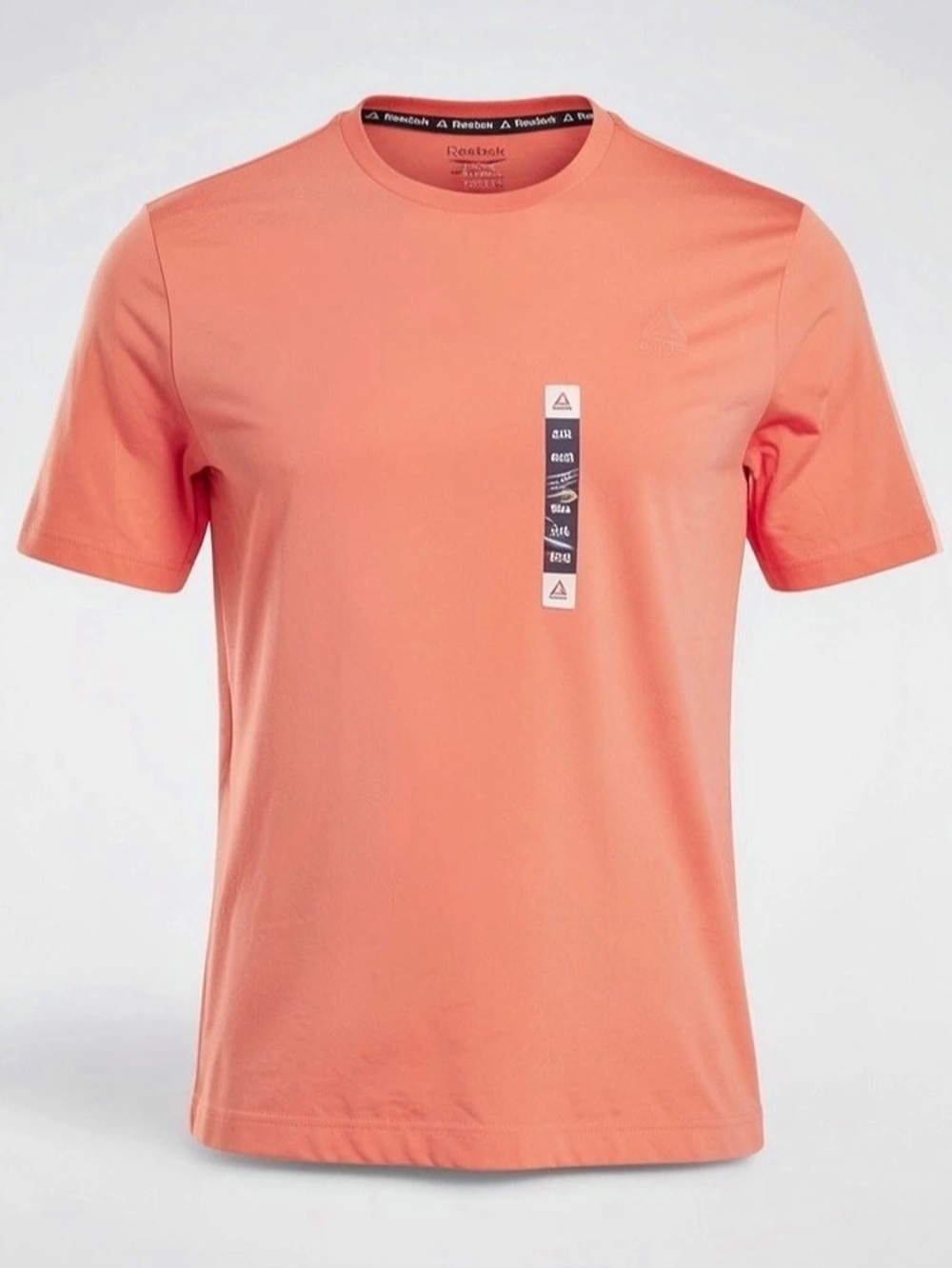 Reebok Vector Graphic T-Shirt Men's Short Sleeve Orange XL